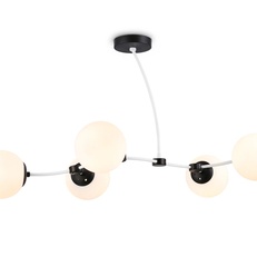 Изображение Подвесной светильник TR2546/5 WH/BK белый/черный E27/5 max 60W 950*600*450