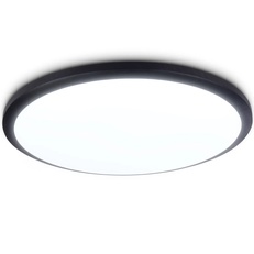 Изображение Потолочный светодиодный светильник FZ1234 BK черный IP44 42W 6400К D370*55 (Без ПДУ)