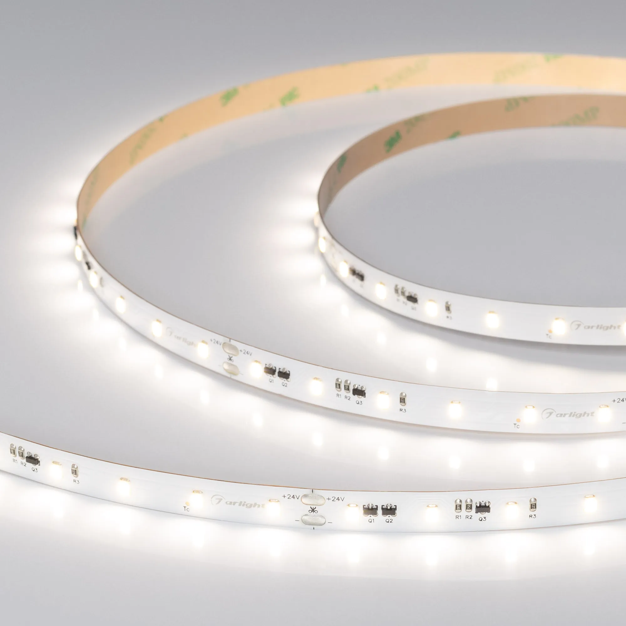 Лента светодиодная IC-A60-10mm 24V Day4000 (4.8 W/m, IP20, 2835, 20m) (Arlight, 4.8 Вт/м, IP20) - Изображение