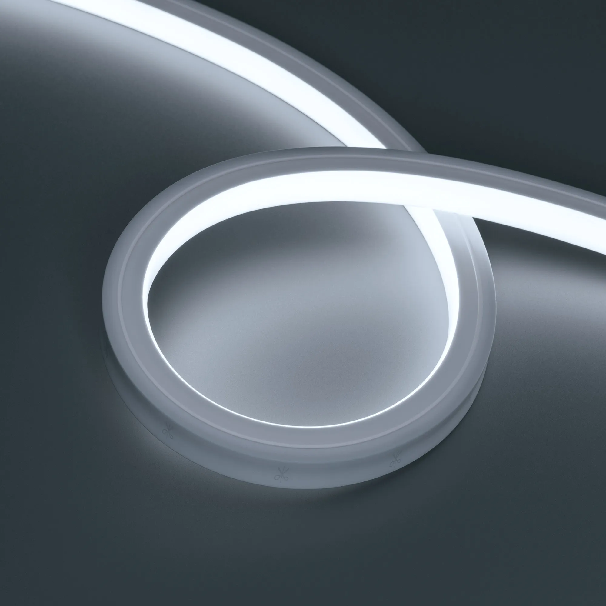Лента герметичная NOVA-TOP-PU-A120-16x15mm 24V White7200 (10 W/m, IP68, 1m, wire x1) (Arlight, Полиуретан) - Изображение