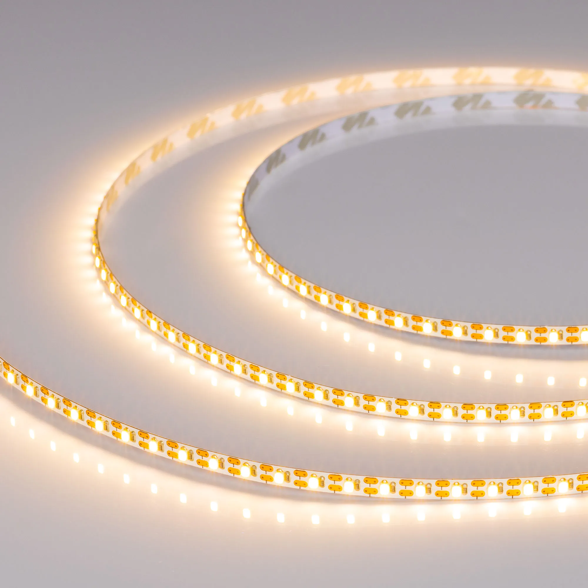Лента FC-M160-4mm 24V Warm2700-CX1 (10 W/m, IP20, 5m) (Arlight, резка 1 светодиод) - Изображение