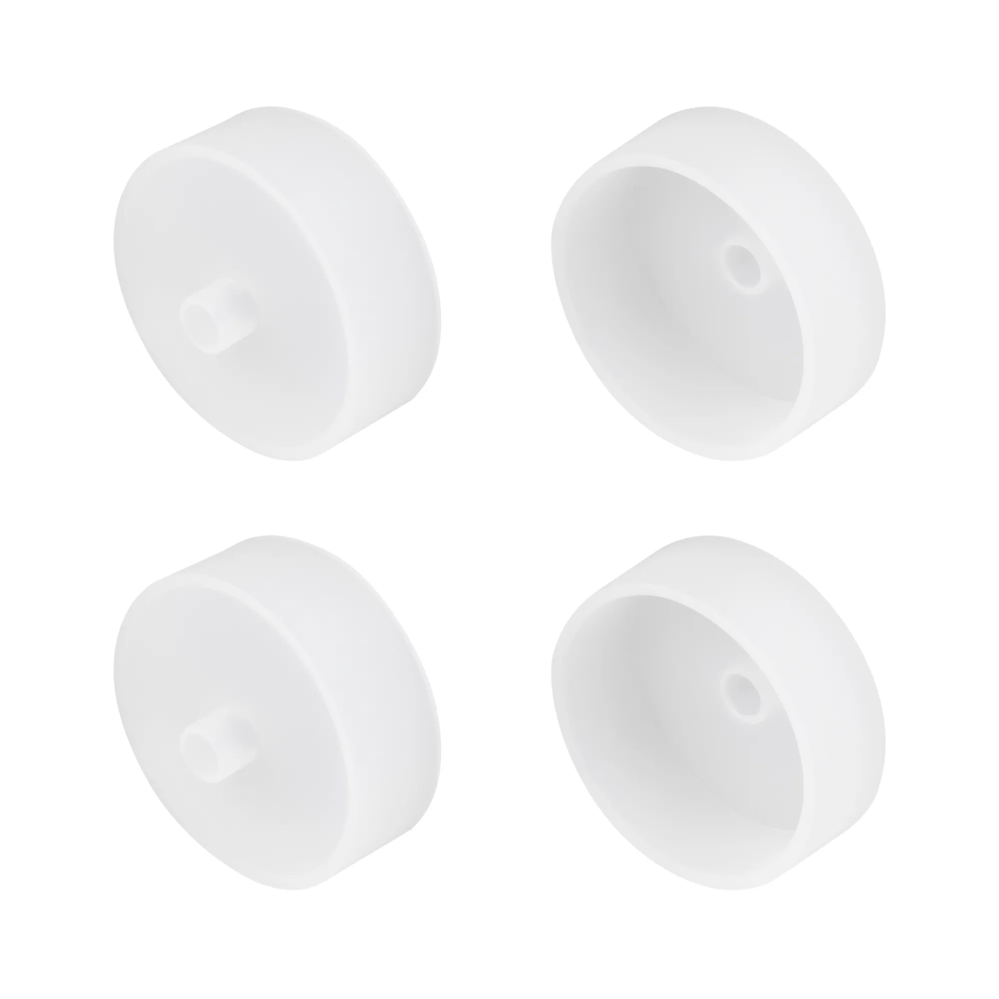 Заглушка WPH-FLEX-D40-360deg WHITE с отверстием (Arlight, Силикон) - Изображение