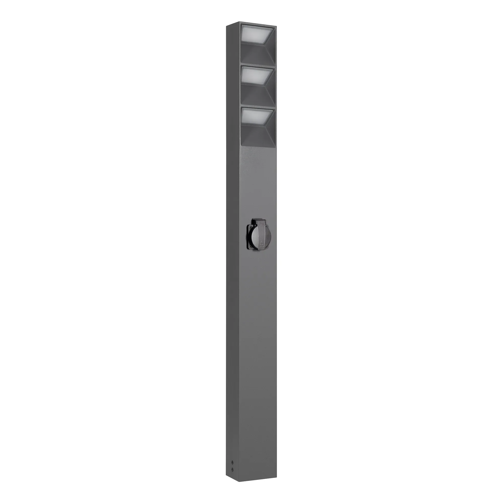Светильник LGD-TILLIS-BOLL-SOCKET-H900-12W Warm3000 (GR, 92 deg, 230V) (Arlight, IP54 Металл, 3 года) - Изображение