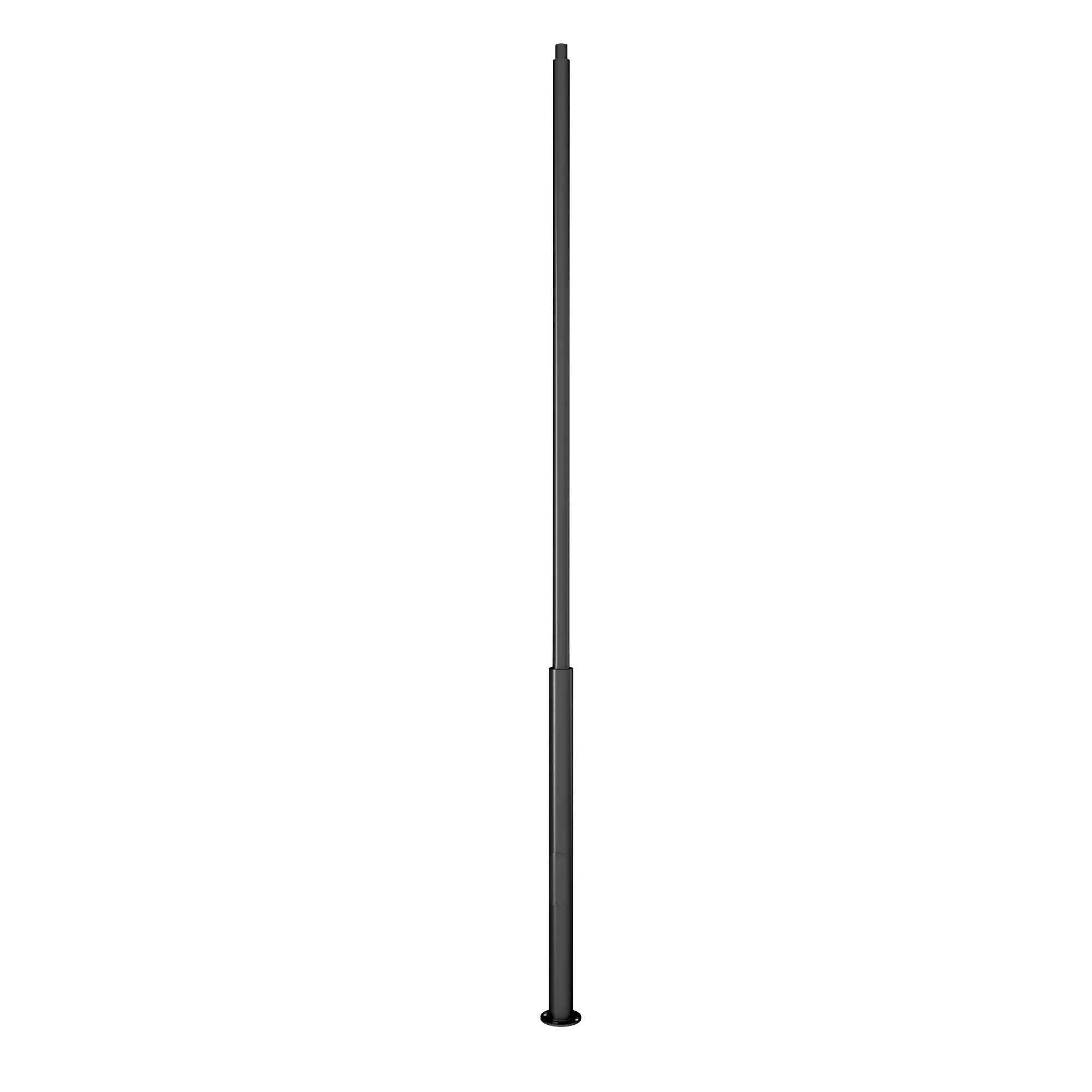 Опора фланцевая OXOR-OK2-D100-L4000 (BK) (Arlight, Алюминий) - Изображение