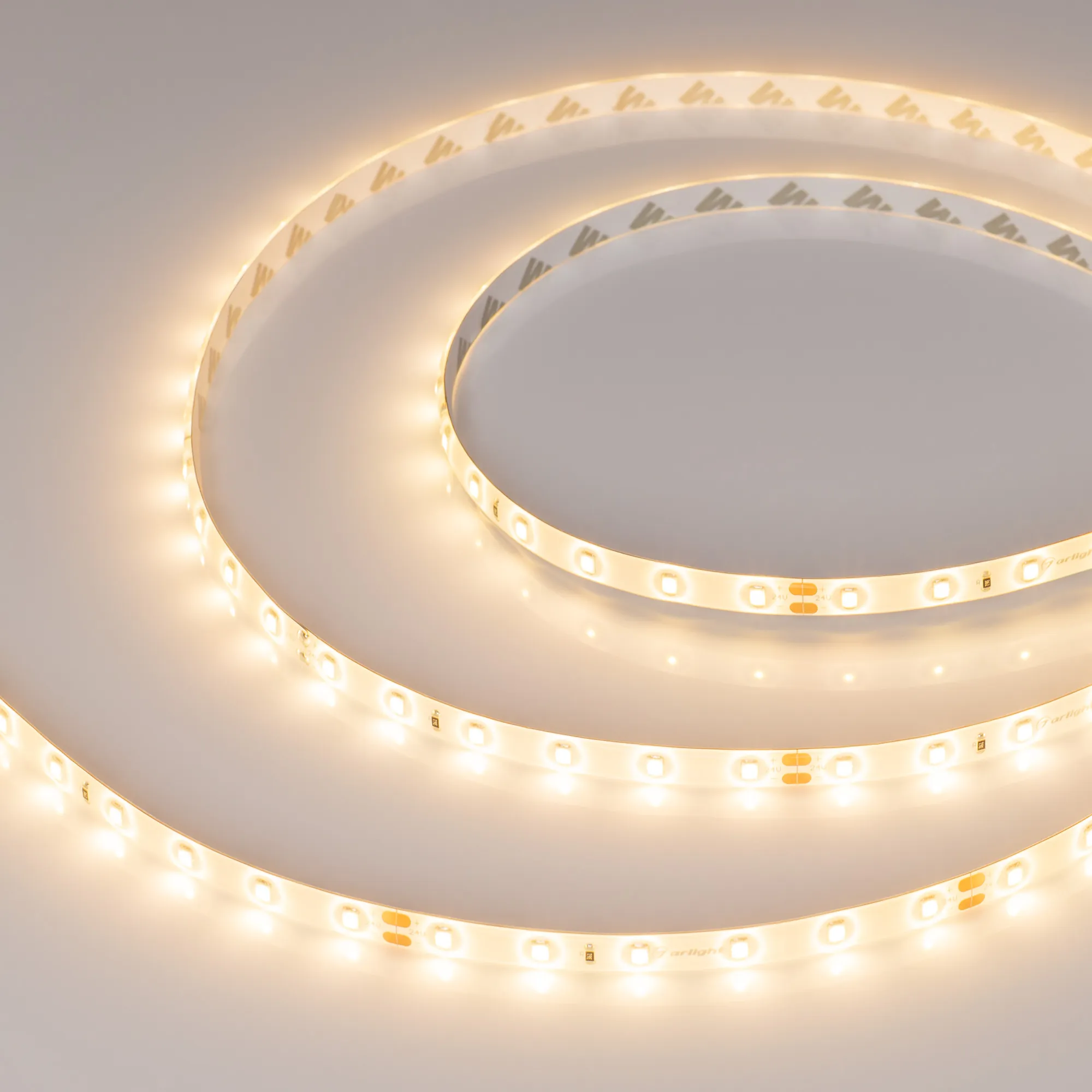 Лента герметичная RTW-SE-A60-8mm 24V Warm2700 (4.8 W/m, IP65, 2835, 5m) (Arlight, -) - Изображение