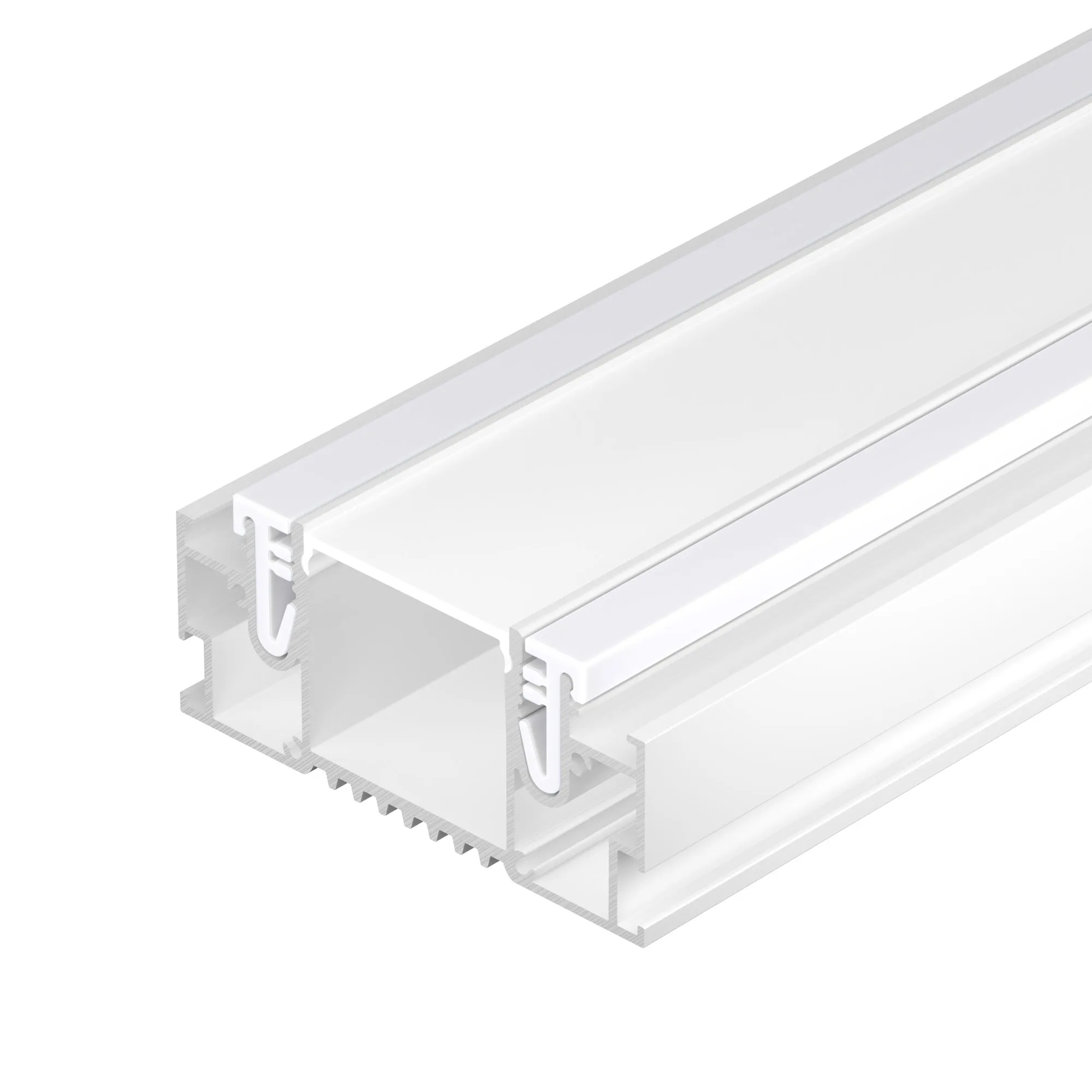 Профиль STRETCH-32-CEIL-CENTER-2000 WHITE (Arlight, Алюминий) - Изображение