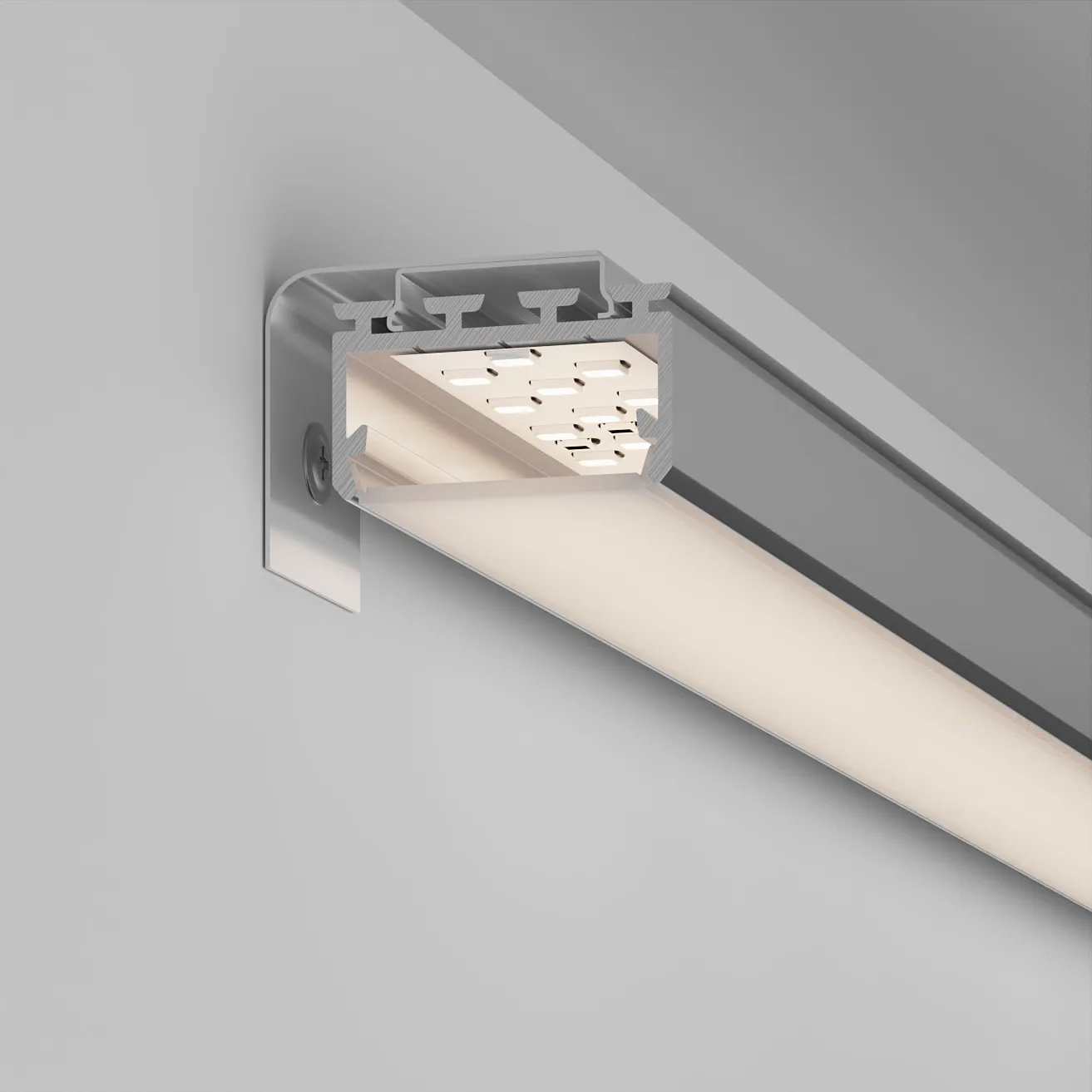 Крепеж монтажный PLS-LOCK-ST-90deg-HIDE сталь (Arlight, -) - Изображение