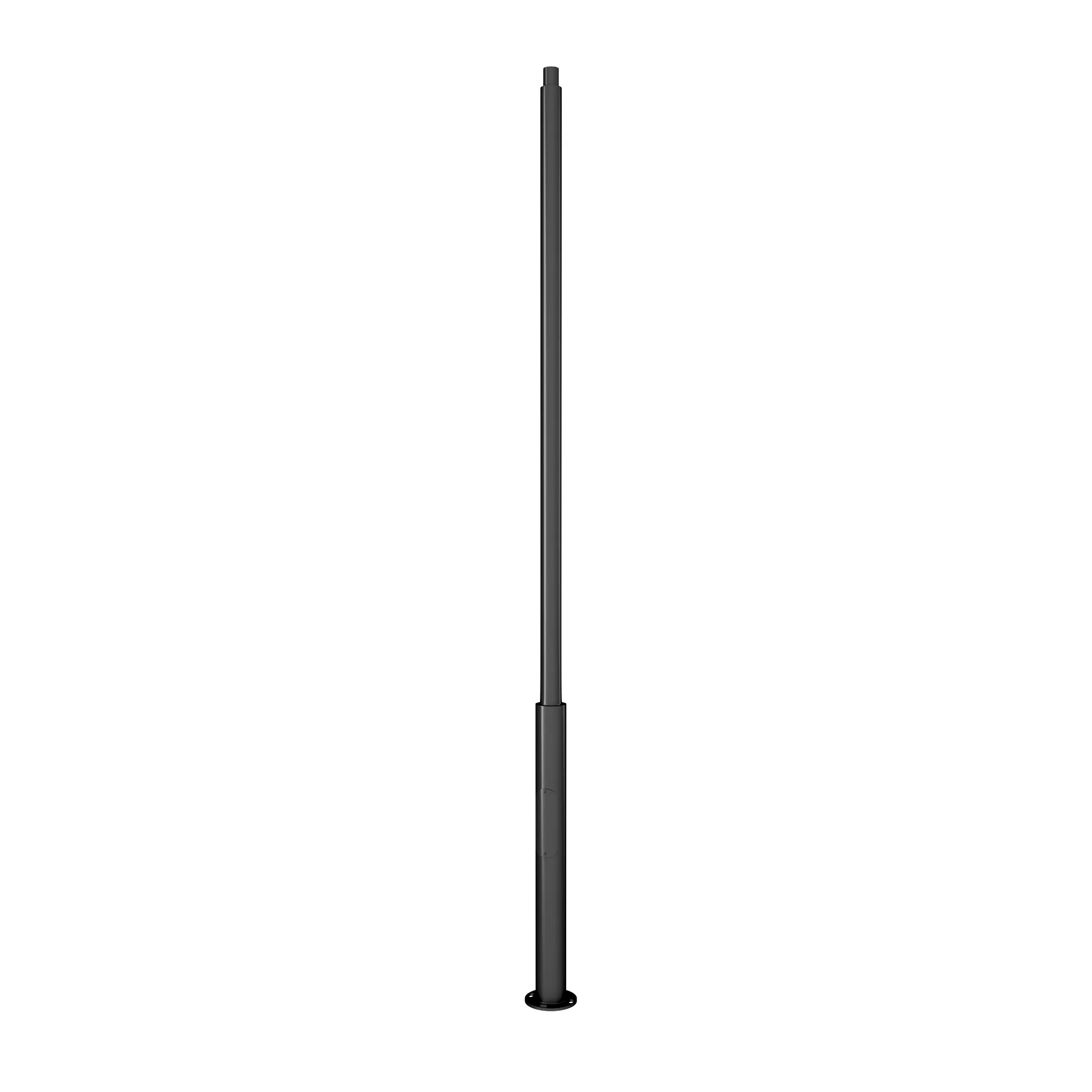 Опора фланцевая OXOR-OK2-D100-L3000 (BK) (Arlight, Алюминий) - Изображение