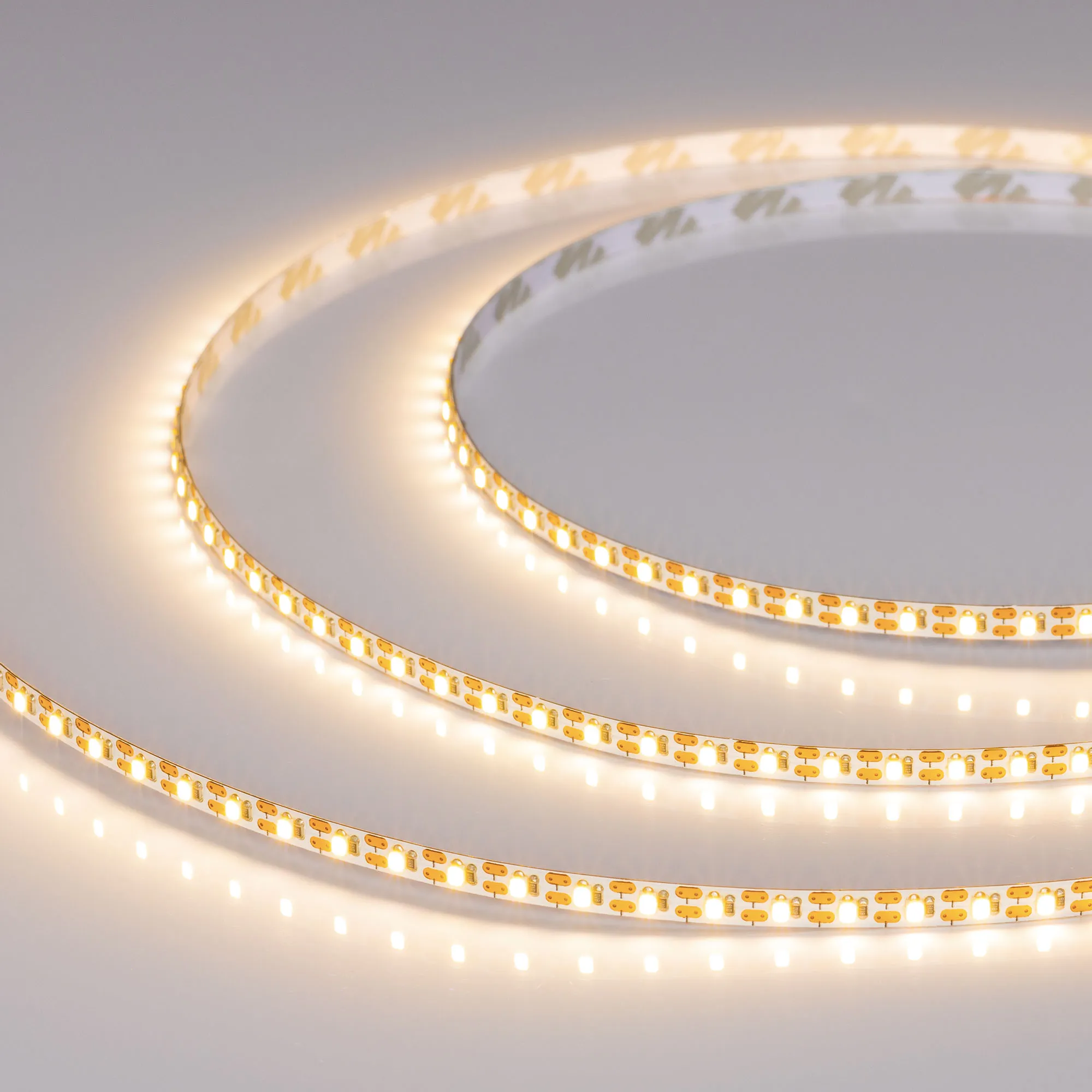 Лента FC-M160-4mm 24V Warm2400-CX1 (10 W/m, IP20, 5m) (Arlight, резка 1 светодиод) - Изображение