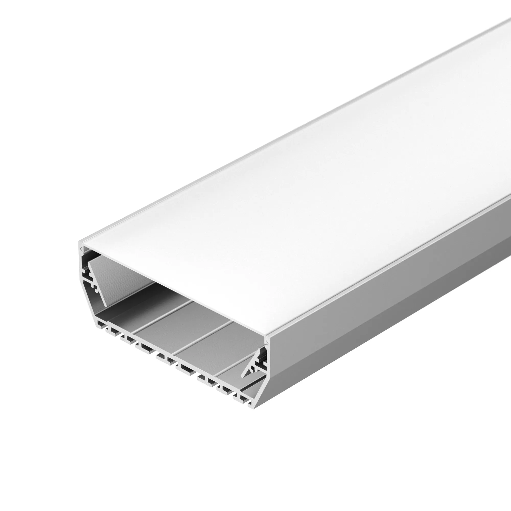 Профиль с экраном ALU-POWER-116-2000 ANOD+FROST (Arlight, Алюминий) - Изображение