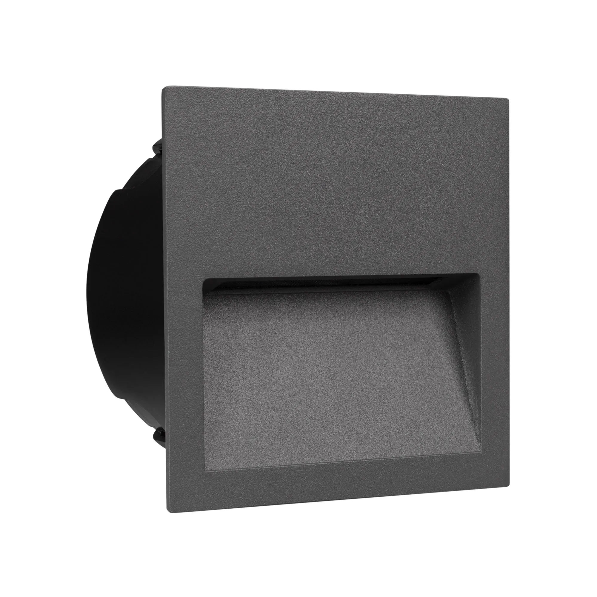 Светильник LTD-TRAIL-S115x115-4W Warm3000 (GR, 70 deg, 230V) (Arlight, IP65 Металл, 3 года) - Изображение