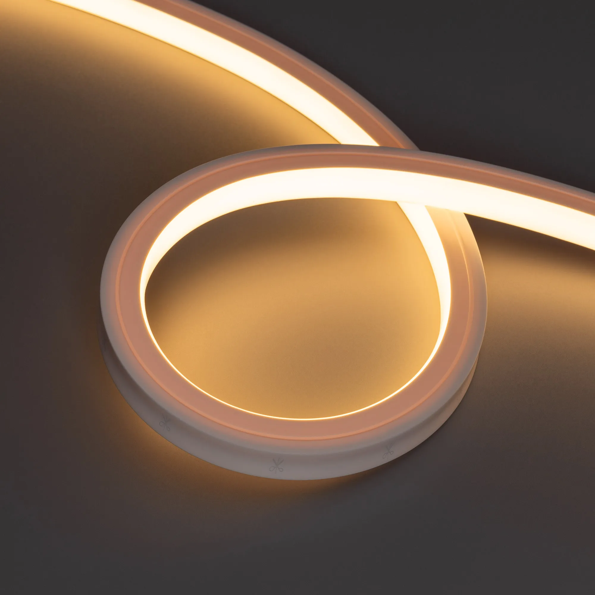 Лента герметичная NOVA-TOP-PU-A120-16x15mm 24V Warm2700 (10 W/m, IP68, 5m, wire x2) (Arlight, Полиуретан) - Изображение