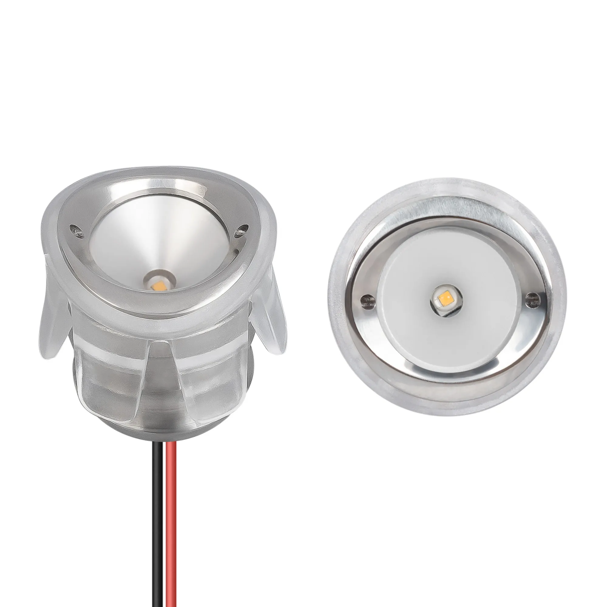 Светильник ALT-LODESTAR-HANDRAIL-R27-1.5W Warm3000 (SL, 70 deg, 12-24V) (Arlight, IP67 Металл, 3 года) - Изображение