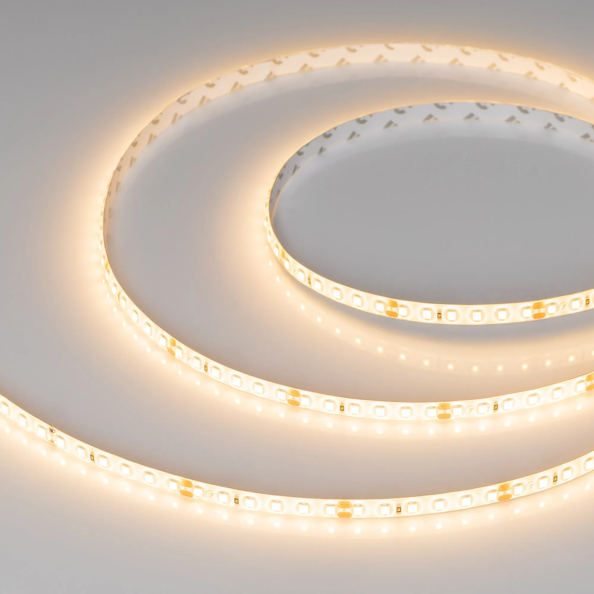 Лента герметичная RTW-SE-A120-8mm 24V Warm2700 (9.6 W/m, IP65, 2835, 5m) (Arlight, -) - Изображение