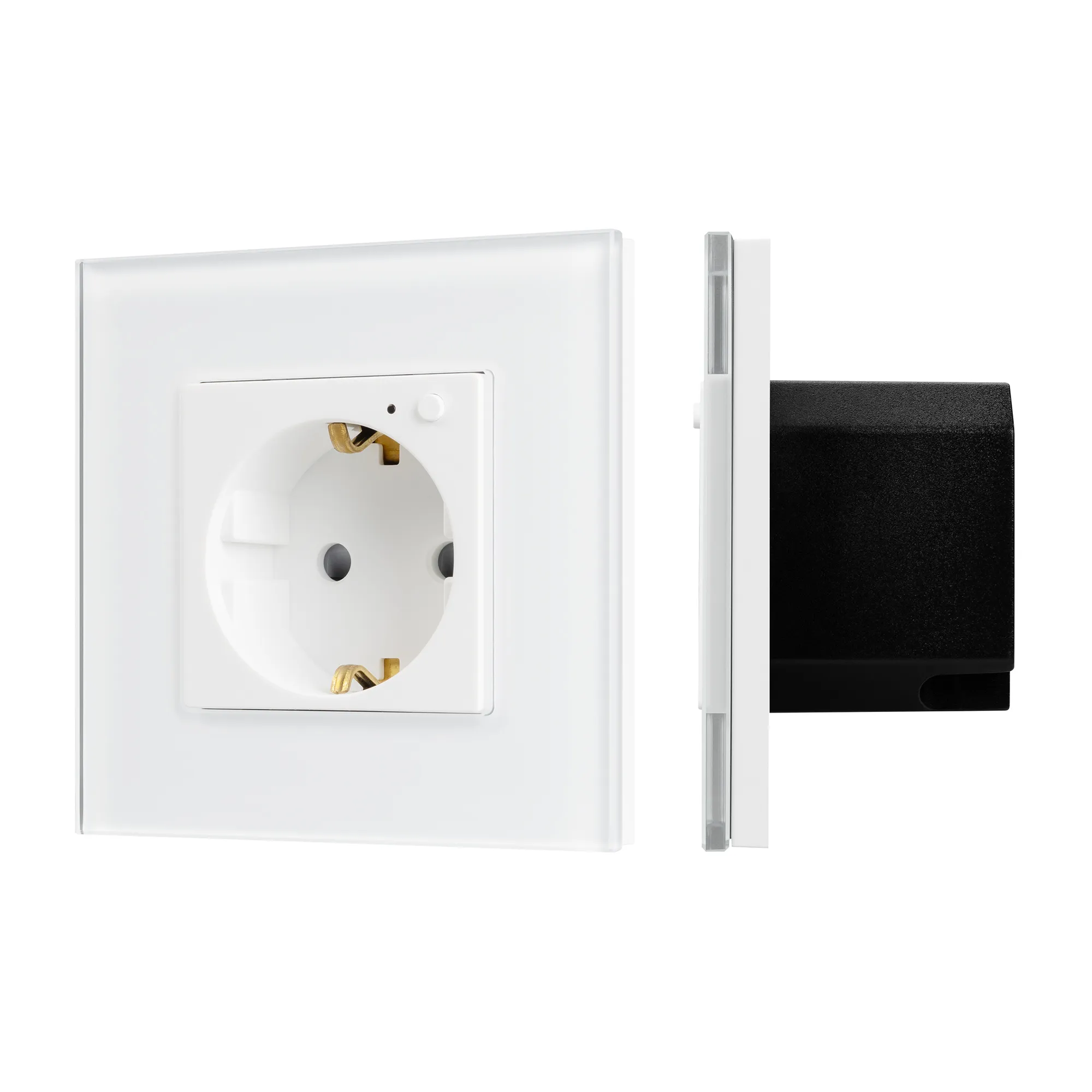 Розетка электрическая с Zigbee управлением SCT-OMALI-EUZB1-PL-WH (240V, 16A, Zigbee) (Arlight, -) - Изображение