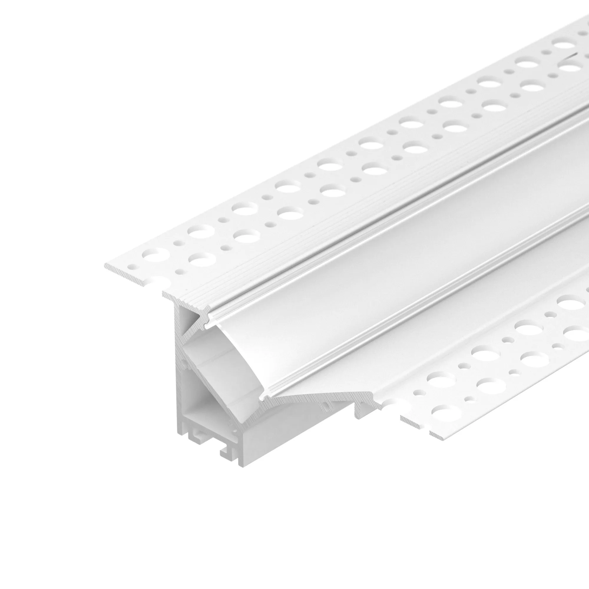 Профиль FANTOM-W45-BEVEL-2000 WHITE (Arlight, Алюминий) - Изображение