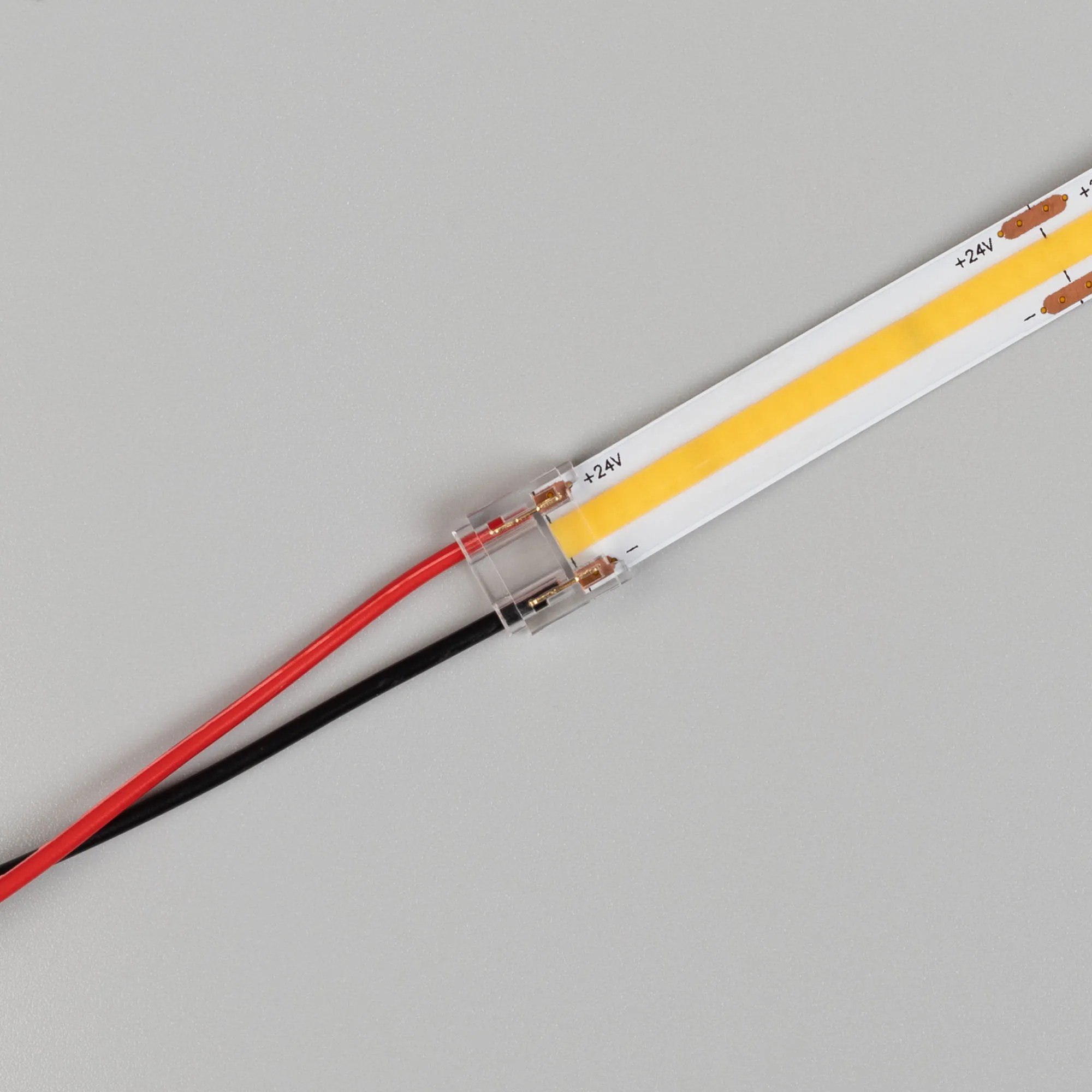 Коннектор COB-MONO-10mm-2pin-STW (Arlight, Прозрачный) - Изображение