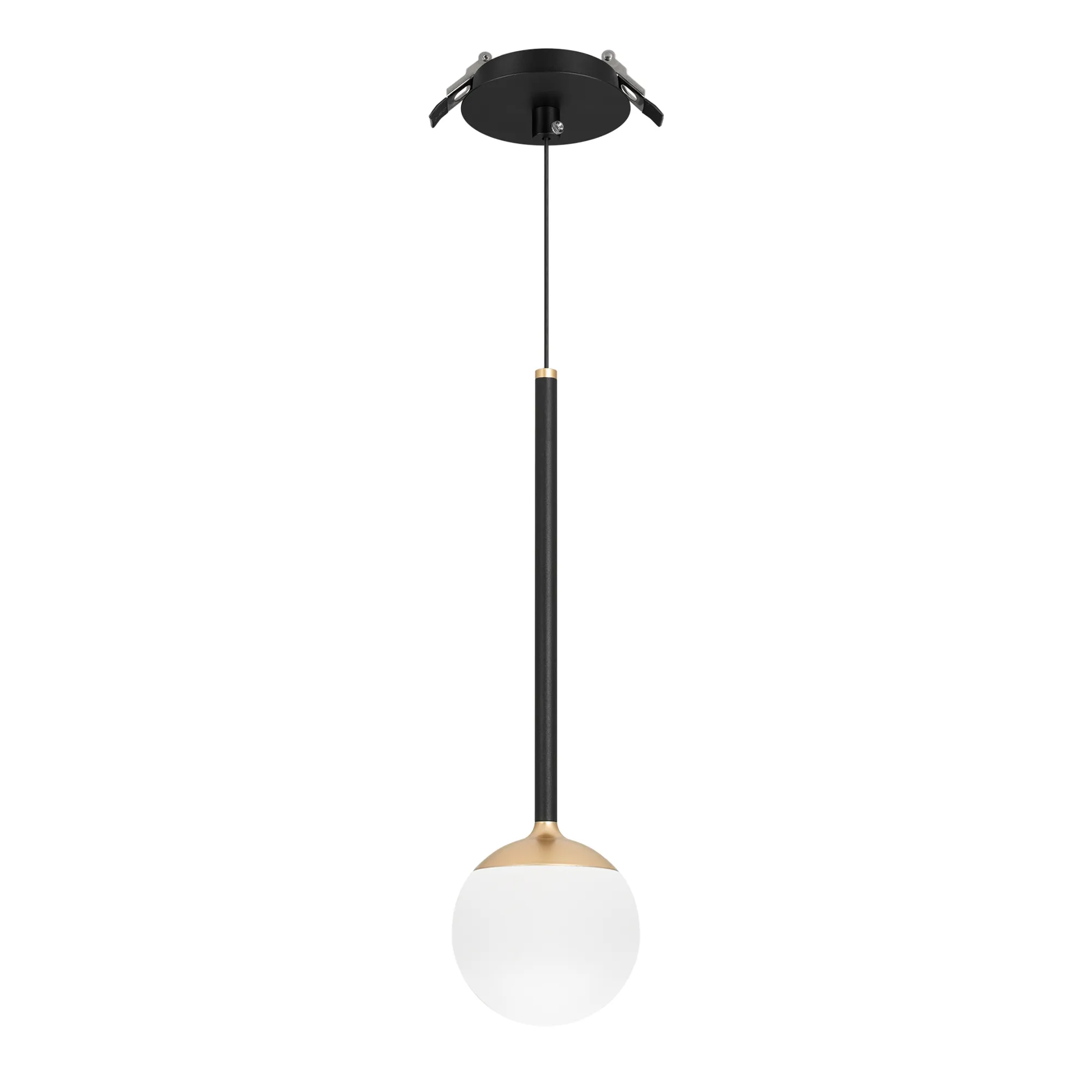 Светильник SP-BEADS-HANG-BUILT-T-R100-8W Warm3000 (BK-GD, 180 deg, 230V) (Arlight, IP20 Металл, 5 лет) - Изображение